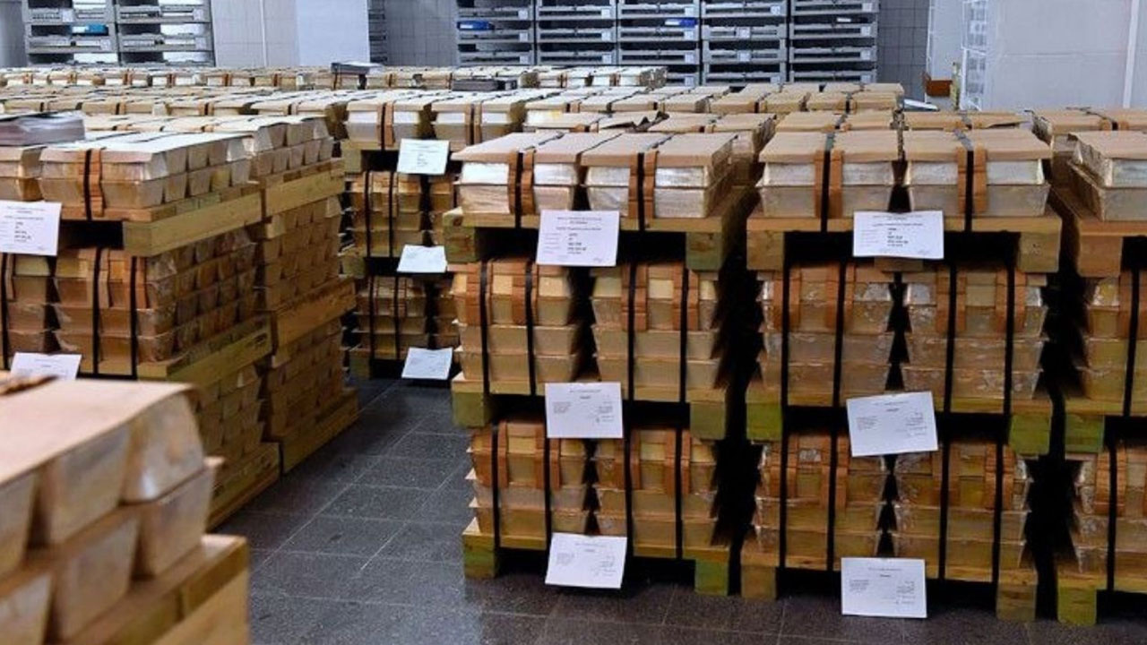 Foto - Merkez bankasında 8 bin tondan fazla altın olan ülke ortaya çıktı! Türkiye'deki rakam ise...