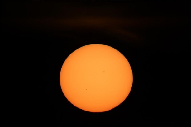 Foto - Merkür, Dünya ile Güneş'in arasından geçti