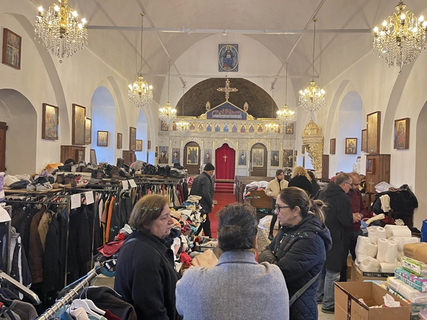 Foto - Mersin Rum Ortodoks Kilisesi kapılarını depremzedelere açtı
