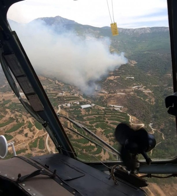 Foto - Mersin'de korkutan yangın! Bakan Pakdemirli'den yeni açıklama