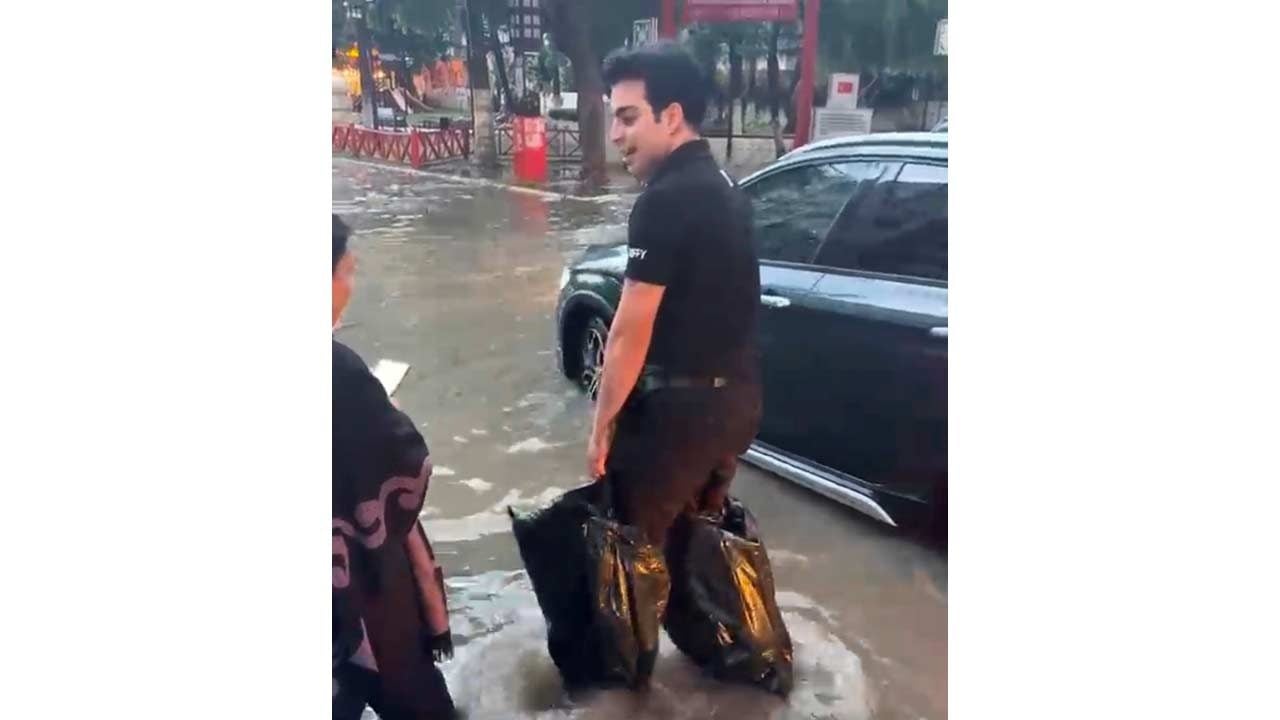 Foto - Mersin'de şiddetli yağmur su taşkınlarına neden oldu!