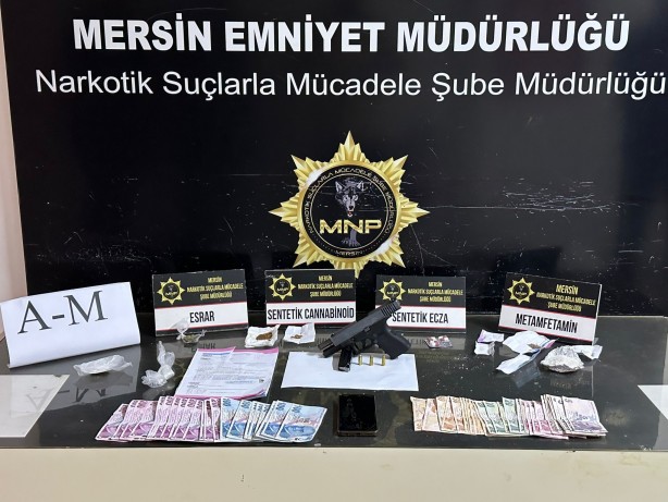 Foto - Mersin'de uyuşturucu tacirlerine operasyon: 27 tutuklama
