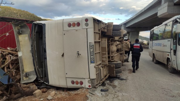 Foto - Mersin'de yürekler ağza geldi! 13 işçi yaralı
