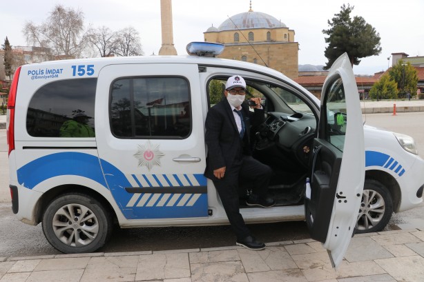 Foto - Merzifon polisinin "Trafik Ali"si