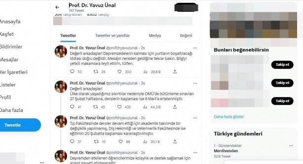 Foto - Mesajı kimin gönderdiği araştırılıyor... Öğrencileri tedirgin eden namussuzluk!