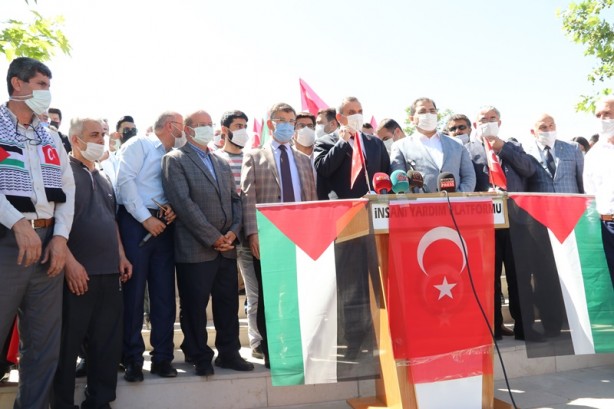 "Mescid-i Aksa ve Kudüs'e destek çadırı" kuruldu