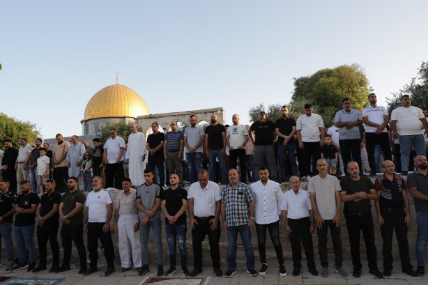 Foto - Mescid-i Aksa’da 40 bin Müslüman bayram namazı kıldı