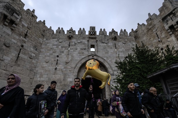 Foto - Mescid-i Aksa’da gövde gösterisi! 30 bin kişi katıldı