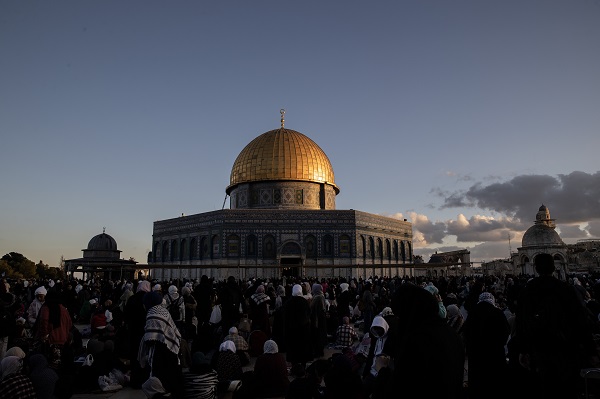 Foto - Mescid-i Aksa'da iftar