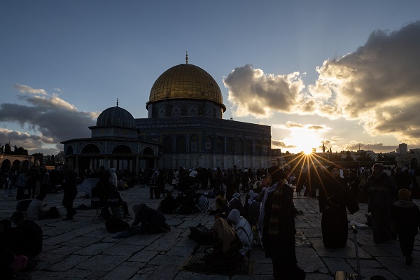 Foto - Mescid-i Aksa'da iftar