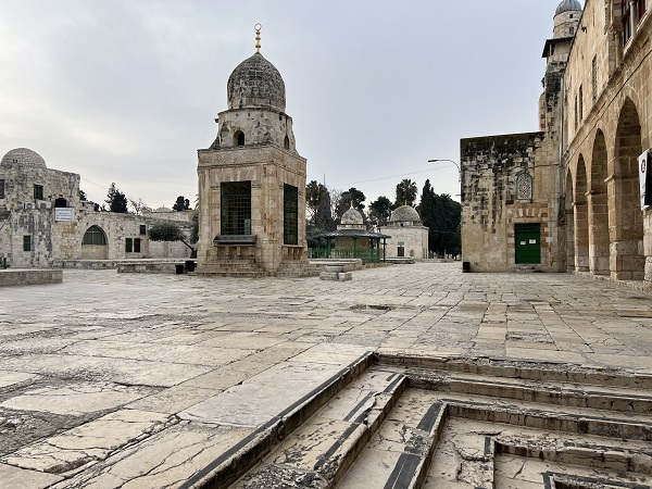 Foto - Mescid-i Aksa'da İsrail kısıtlaması devam ediyor