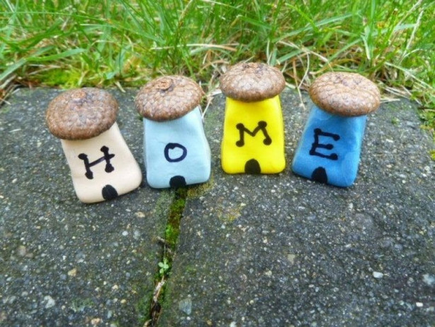 Foto - Meşe palamutlarından elde edilen muhteşem süslemeler