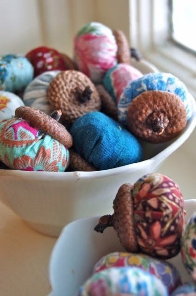 Foto - Meşe palamutlarından elde edilen muhteşem süslemeler