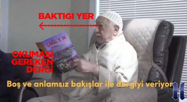 Foto - Mesele Fetö’nün sağlığı değil! Hala anlamadınız mı? Fetö’nün son videosunun gizli şifreleri