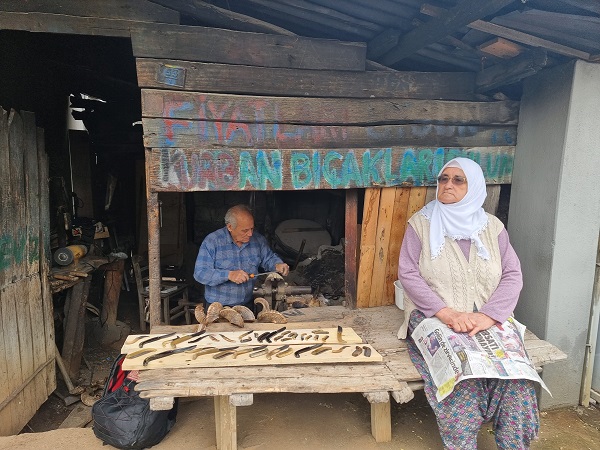 Foto - Mesleğinin son temsilcilerinden! Ürünleri ABD'ye götürülüyor