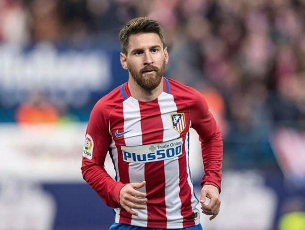 Foto - Messi başka takımların formasını giyerse... 