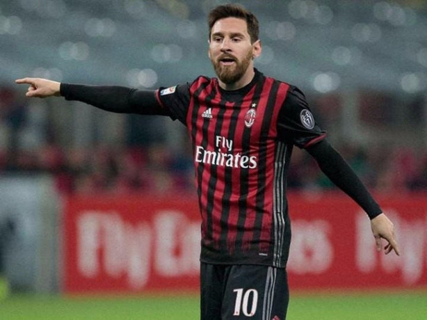  Messi başka takımların formasını giyerse... 