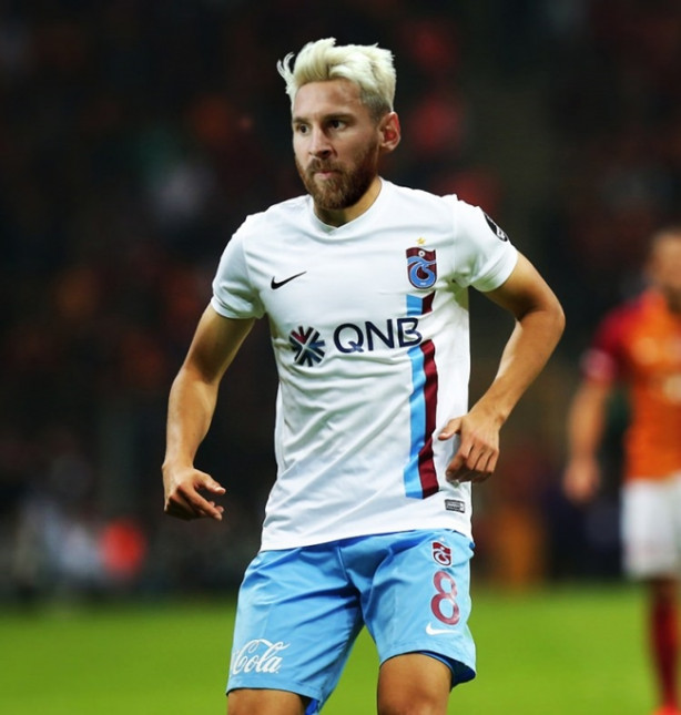 Foto - Messi başka takımların formasını giyerse... 