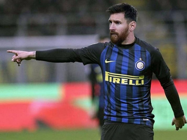Foto - Messi başka takımların formasını giyerse... 