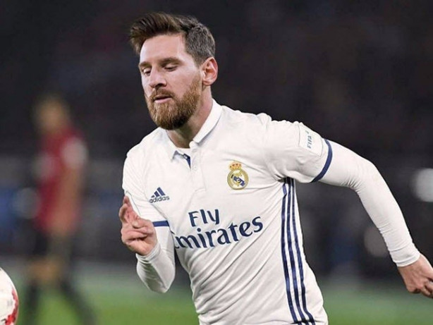 Foto - Messi başka takımların formasını giyerse... 