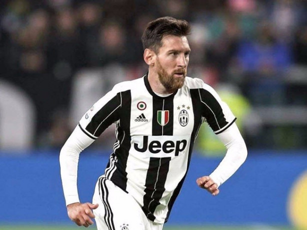 Foto - Messi başka takımların formasını giyerse... 