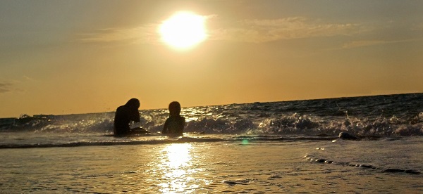 Foto - Mest eden gün batımı manzarası