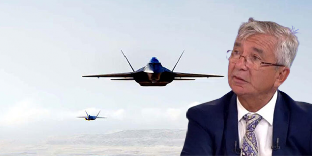 Mesut Hakkı Caşın canlı yayında çıldırdı: Bu olursa Milli Muharip Uçak (Kaan) ve F-16'mız yere düşer