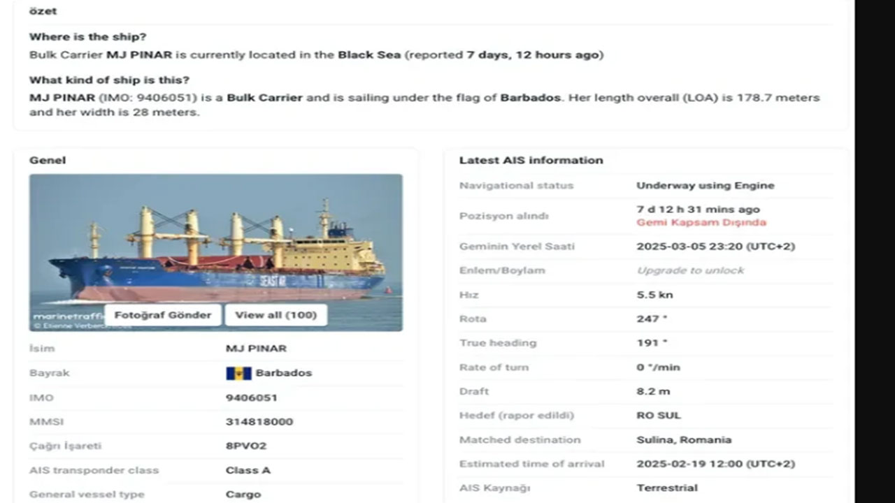 Foto - Mesut Hakkı Caşın 'füzeyle saldırdılar' demişti! Rusya Türk gemisini mi vurdu?