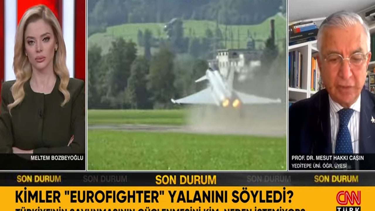 Foto - Mesut Hakkı Caşın'dan Türkiye için Eurofighter çıkışı: Kendilerini tehlikeye atıyorlar