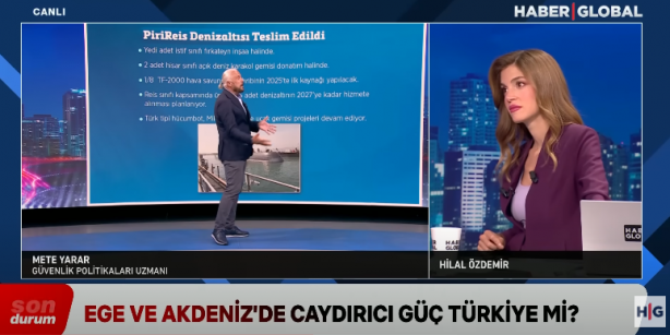 Foto - Mete Yarar inanılmaz gelişmenin haberini canlı yayında verdi: Türkiye 16 gemiyi denize indiriyor