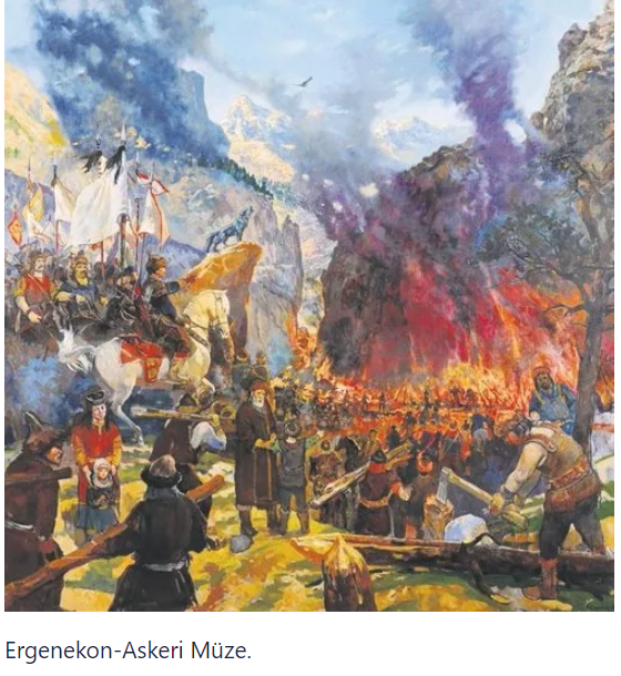 Foto - Metehan’dan günümüze Bozkurt efsanesi! Kurt başlı tuğlar hakimiyet alametiydi