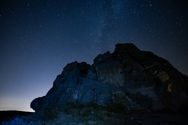 Foto - Meteor yağmuruna bir de Tarihi Frig Vadisi'nden bakın! İnanılmaz anlar...