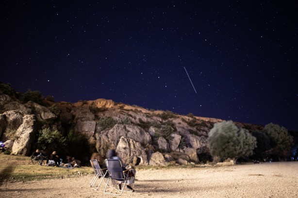 Foto - Meteor yağmuruna bir de Tarihi Frig Vadisi'nden bakın! İnanılmaz anlar...
