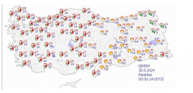 Foto - Meteoroloji duyurdu, tarih belli oldu: Dikkat! Sağanak geri dönüyor