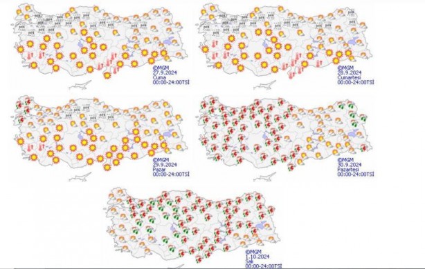 Foto - Meteoroloji duyurdu, tarih belli oldu: Dikkat! Sağanak geri dönüyor