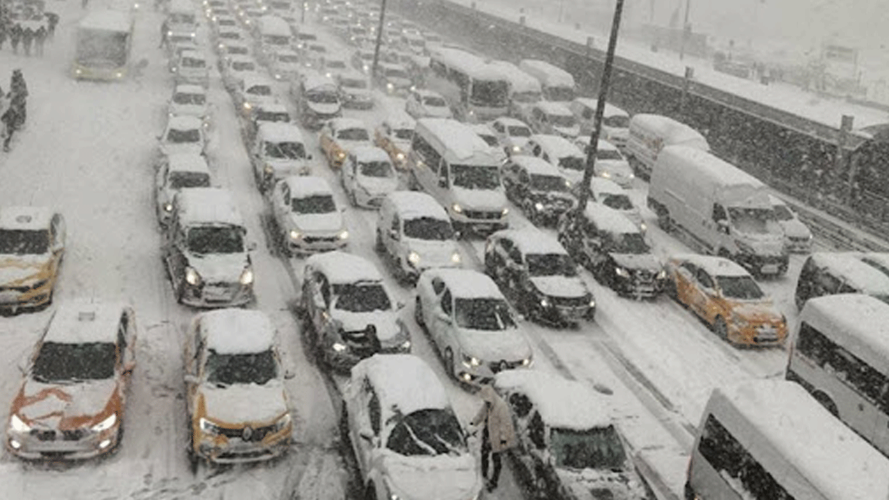 Foto - Meteoroloji son dakika geçiyor! Kuvvetli kar yağışı ve fırtına geliyor