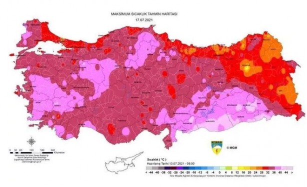 Foto - Meteoroloji tarih verdi! 50 derece olacak