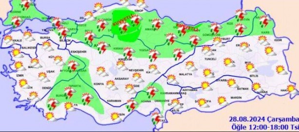 Foto - Meteoroloji uyarıyor! Bu illerde yaşayanlar dikkat