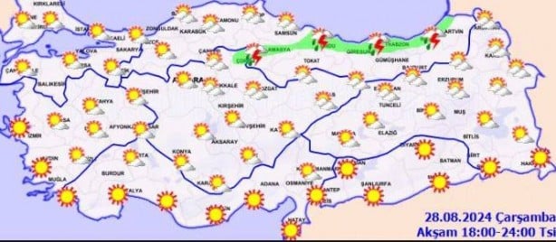 Foto - Meteoroloji uyarıyor! Bu illerde yaşayanlar dikkat