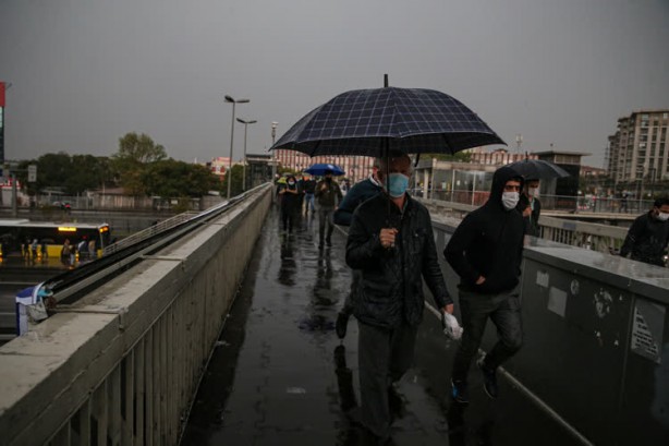 Foto - Meteoroloji uyarmıştı! İstanbul'da sağanak yağış