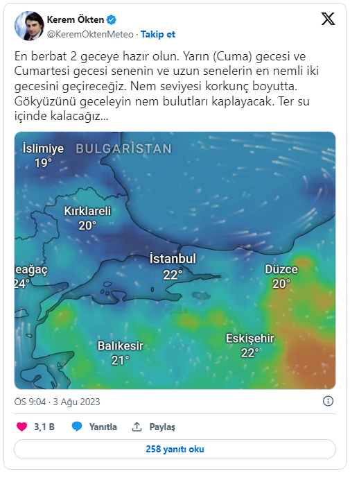Foto - Meteoroloji uzmanı uyardı! En kötü iki geceye hazır olun
