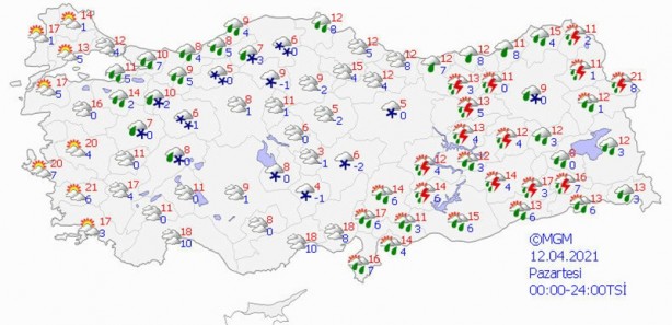 Foto - Meteorolojiden çok sayıda il için yağış uyarısı