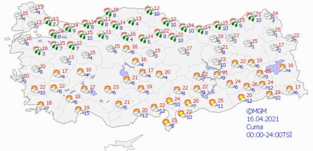 Foto - Meteorolojiden çok sayıda il için yağış uyarısı