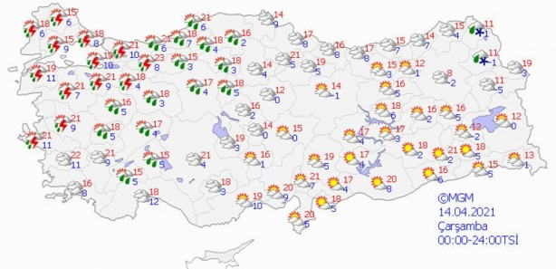 Foto - Meteorolojiden çok sayıda il için yağış uyarısı