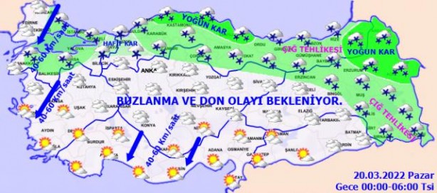 Foto - Meteoroloji'den İstanbul dahil 10 il için turuncu, 12 il için sarı uyarı!