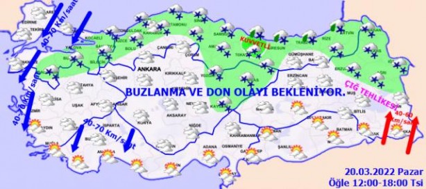 Foto - Meteoroloji'den İstanbul dahil 10 il için turuncu, 12 il için sarı uyarı!
