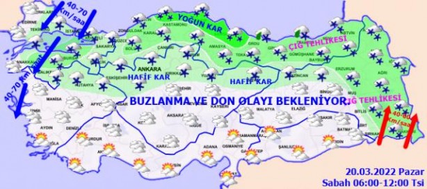 Foto - Meteoroloji'den İstanbul dahil 10 il için turuncu, 12 il için sarı uyarı!