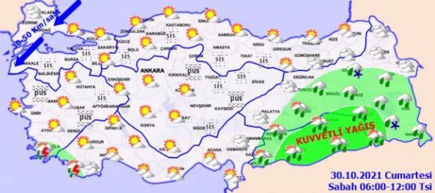 Foto - Meteoroloji'den peş peşe uyarı! Bölge bölge açıkladı