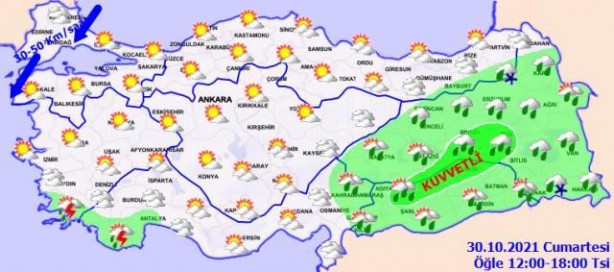 Foto - Meteoroloji'den peş peşe uyarı! Bölge bölge açıkladı