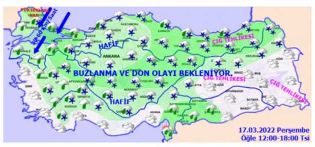 Foto - Meteorolojiden peş peşe uyarı! İstanbul için yoğun kar alarmı